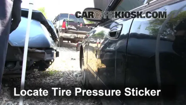 1998 Mazda 626 LX 2.0L 4 Cyl. Tires & Wheels Check Tire Pressure